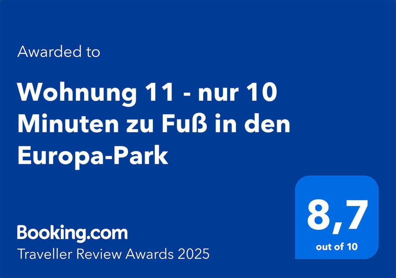Wohnung 11 - Nur 10 Minuten Zu Fuss In Den Europa-Park Rust Zewnętrze zdjęcie